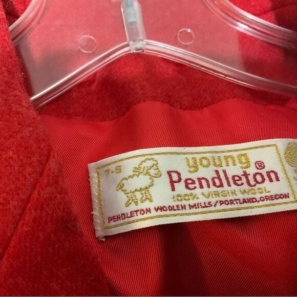 YOUNG PENDLETON VINTAGE WOOL BUTTON BLAZER JACKET - Picture 4 of 14